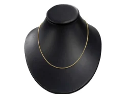 18ct Yellow Gold 1.5mm Round Spiga Chain 20
