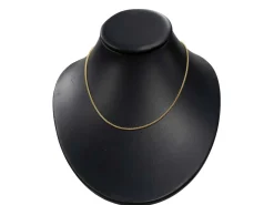 18ct Yellow Gold 1.5mm Round Spiga Chain 18