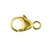 9ct Yellow Gold Oval Lobster Trigger Clasp Catch 9mm