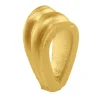 18ct Yellow Gold Pendant Bail Grooved Heavy Medium Semi Finished