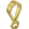 9ct Yellow Gold Pendant Bail With Ring Medium Semi Finished