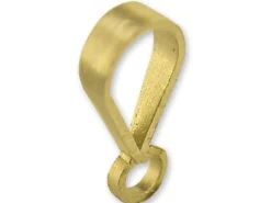 9ct Yellow Gold Pendant Bail With Ring Small Semi Finished