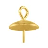 9ct Yellow Gold Pendant Cup 645 6mm