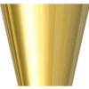 9ct Yellow Gold Plain Rubover Collet 3.5mm Light