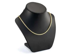 14ct Yellow Gold Plated 3.5mm Box Chain 18