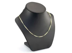 14ct Yellow Gold Plated 2.8mm Diamond Cut Singapore Chain 18