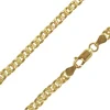 14ct Yellow Gold Plated 4.5mm Oval Trace Chain 18"/45cm Unhallmarked
