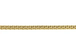 14ct Yellow Gold Plated 1.8mm Popcorn Chain 18