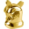9ct Yellow Gold Revolver Safety Catch Medium Weight