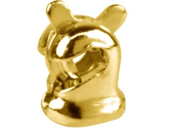 9ct Yellow Gold Revolver Safety Catch Medium Weight