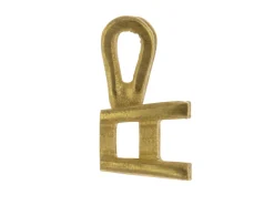 9ct Yellow Gold Round Double Gallery 4 Claw Pendant 25pt