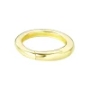 9ct Yellow Gold Round Spring Gate Clasp 12mm