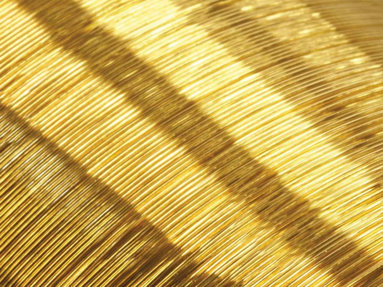 9ct Yellow Gold Round Wire 0.25mm Half Hard, Laser Wire, 100% Recycled Gold