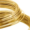 9ct Yellow Gold Round Wire 1.00mm Half Hard, 100% Recycled Gold