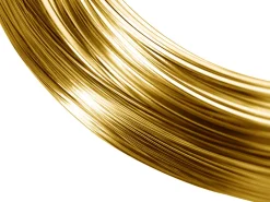 14ct Yellow Gold Round Wire 1.00mm, 100% Recycled Gold