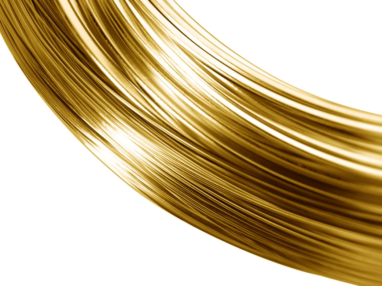 14ct Yellow Gold Round Wire 1.00mm, 100% Recycled Gold