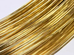 18ct Yellow Gold Round Wire 0.30mm, 100% Recycled Gold