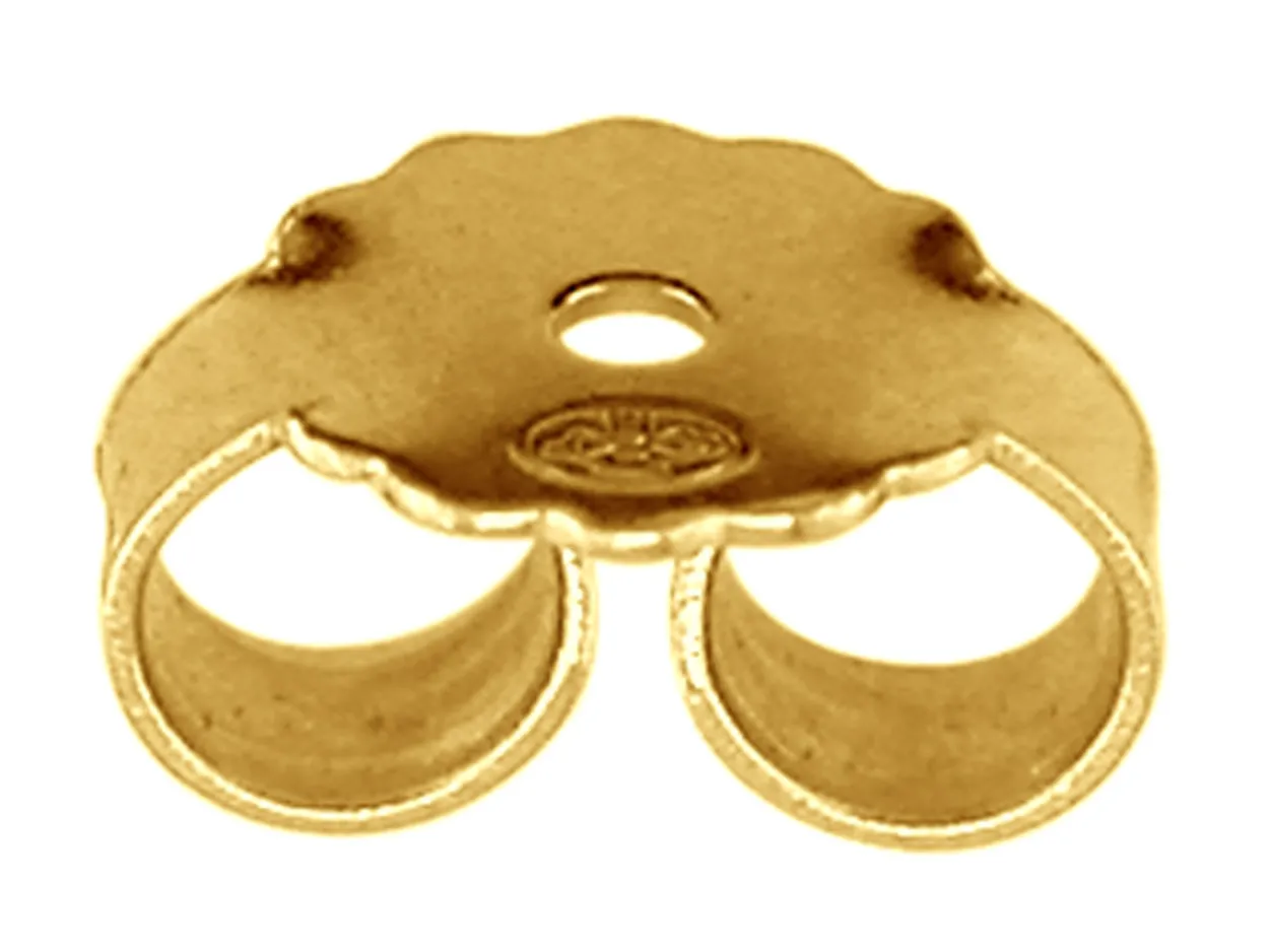 18ct Yellow Gold Scroll Large, 100% Recycled Gold