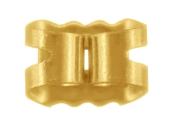 9ct Yellow Gold Scroll Medium Pack of 6, 100% Recycled Gold