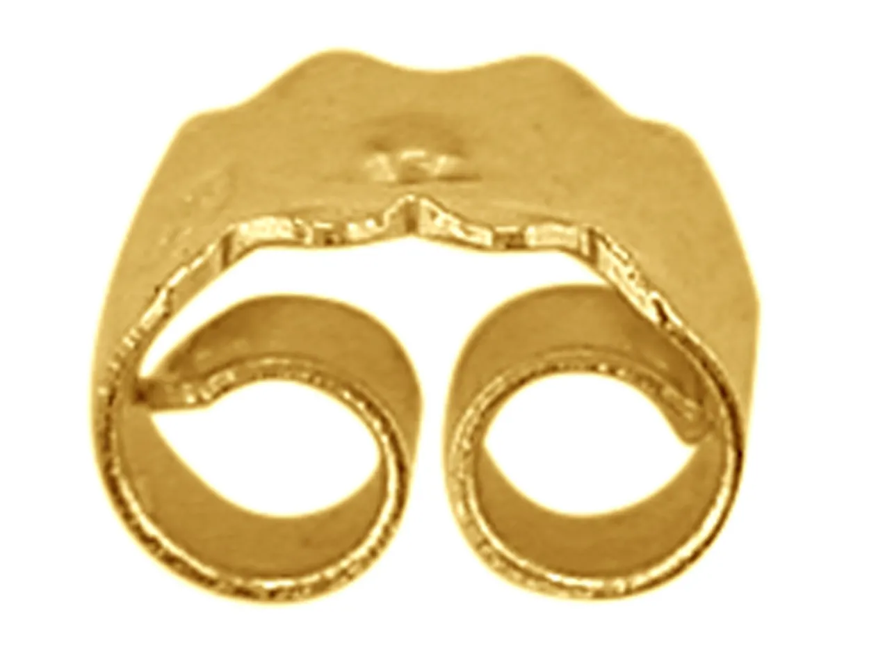 18ct Yellow Gold Scroll Medium, 100% Recycled Gold