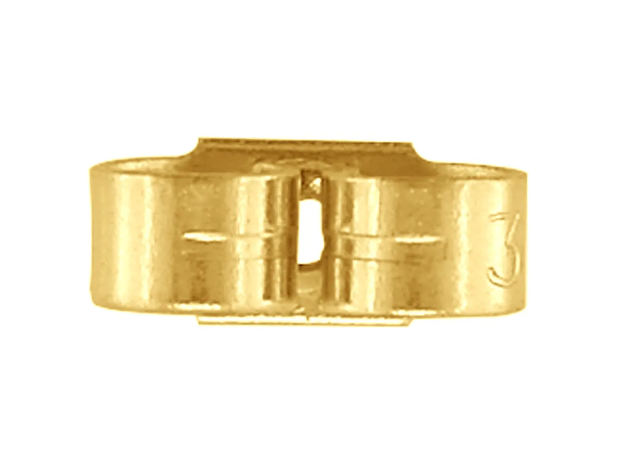 18ct Yellow Gold Scroll Medium, 100% Recycled Gold