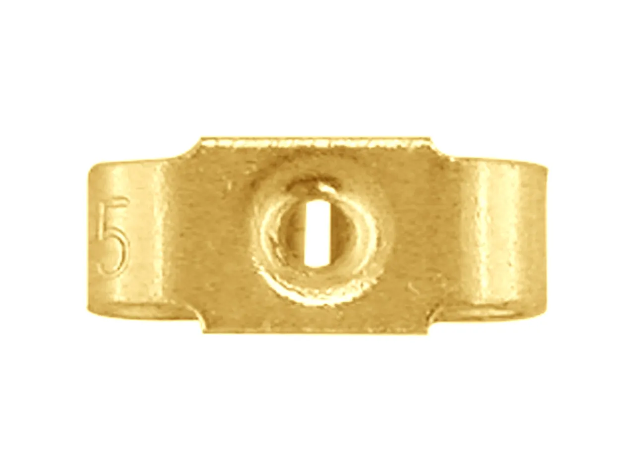 18ct Yellow Gold Scroll Medium, 100% Recycled Gold