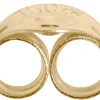 18ct Yellow Gold Scroll Small