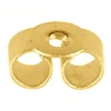 9ct Yellow Gold Scroll Small, Heavy Weight, Pack of 6, 100% Recycled Gold