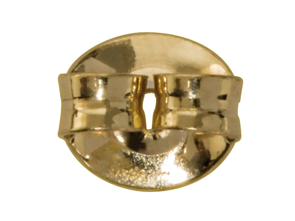 9ct Yellow Gold Scroll Small, Heavy Weight