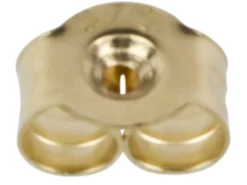 9ct Yellow Gold Scroll Small, Light Weight, Pack of 6, 100% Recycled Gold