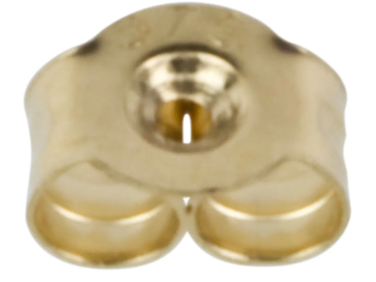 9ct Yellow Gold Scroll Small, Light Weight, Pack of 6, 100% Recycled Gold