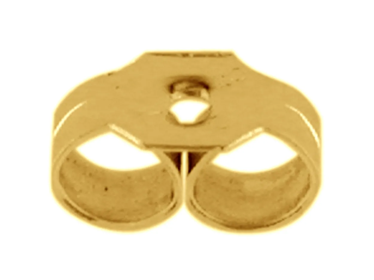 9ct Yellow Gold Scroll Small, Medium Weight, Pack of 6, 100% Recycled Gold