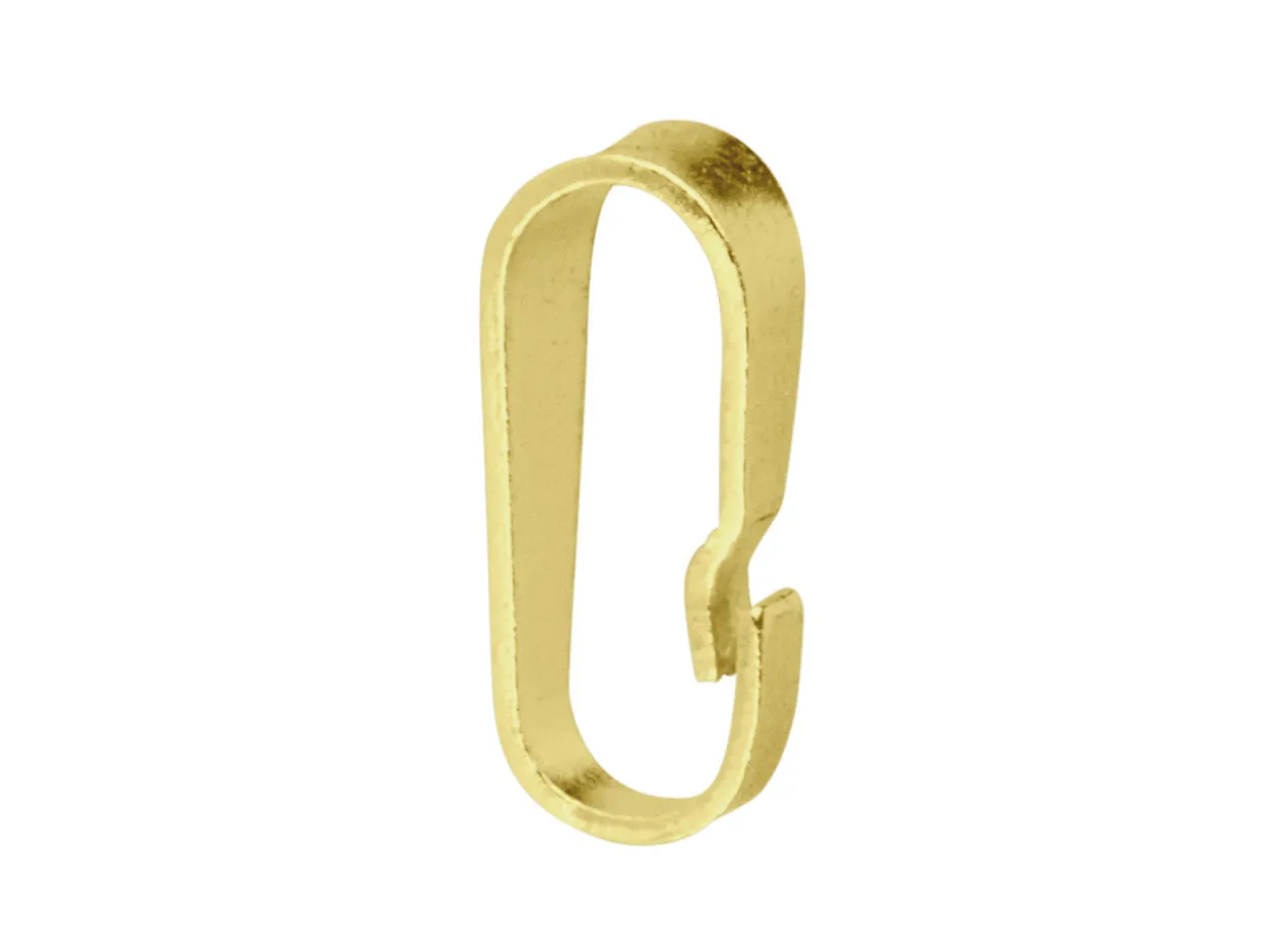 9ct Yellow Gold Snap On Pendant Bail 8mm