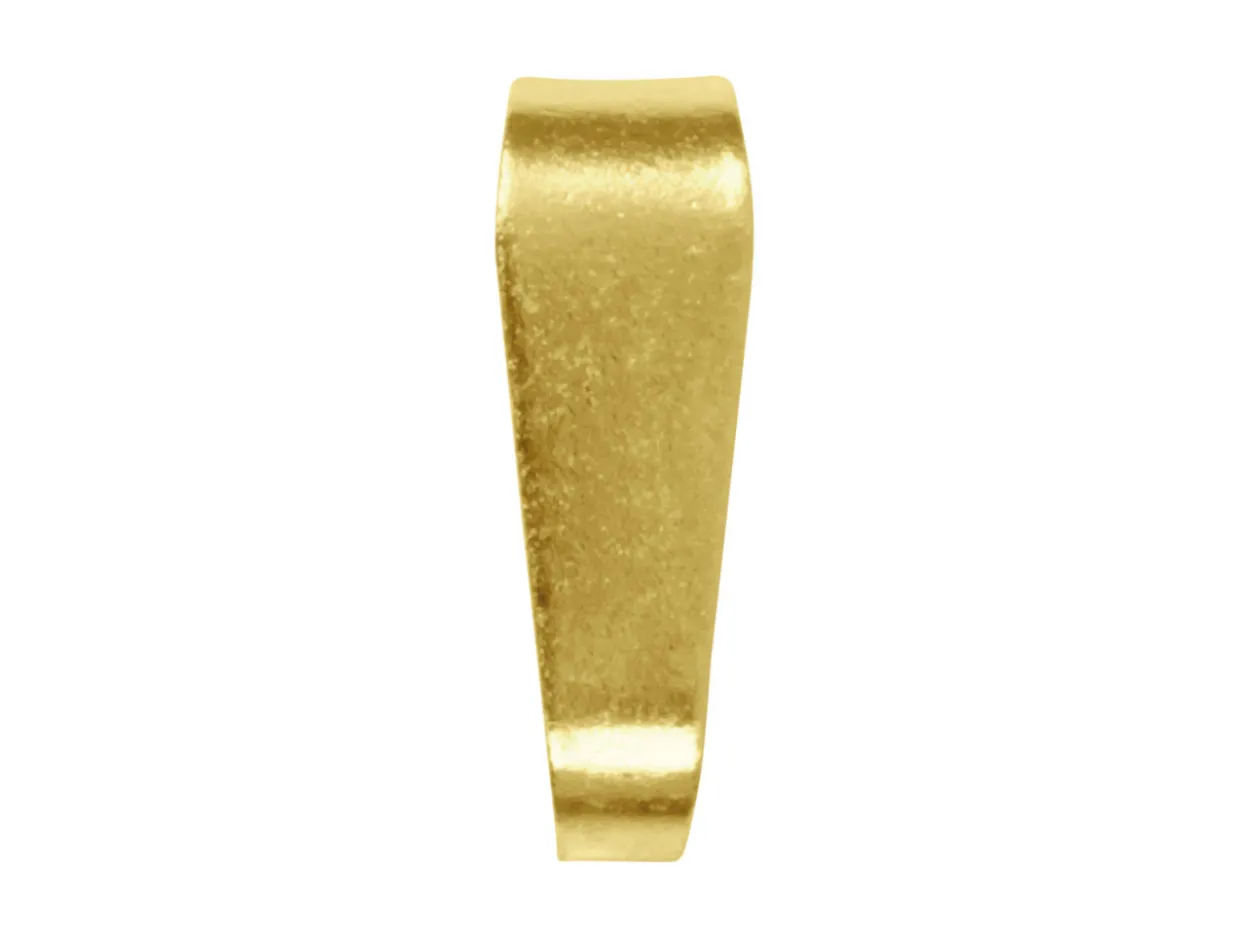 9ct Yellow Gold Snap On Pendant Bail 8mm