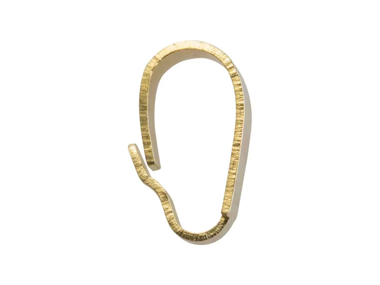 9ct Yellow Gold Snap On Pendant Bail 11mm