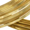 22ct Yellow Gold Square Wire 3.00mm Fully Annealed, 100% Recycled Gold