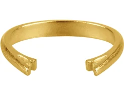 18ct Yellow Gold 3 Stone Ring Shank Size M