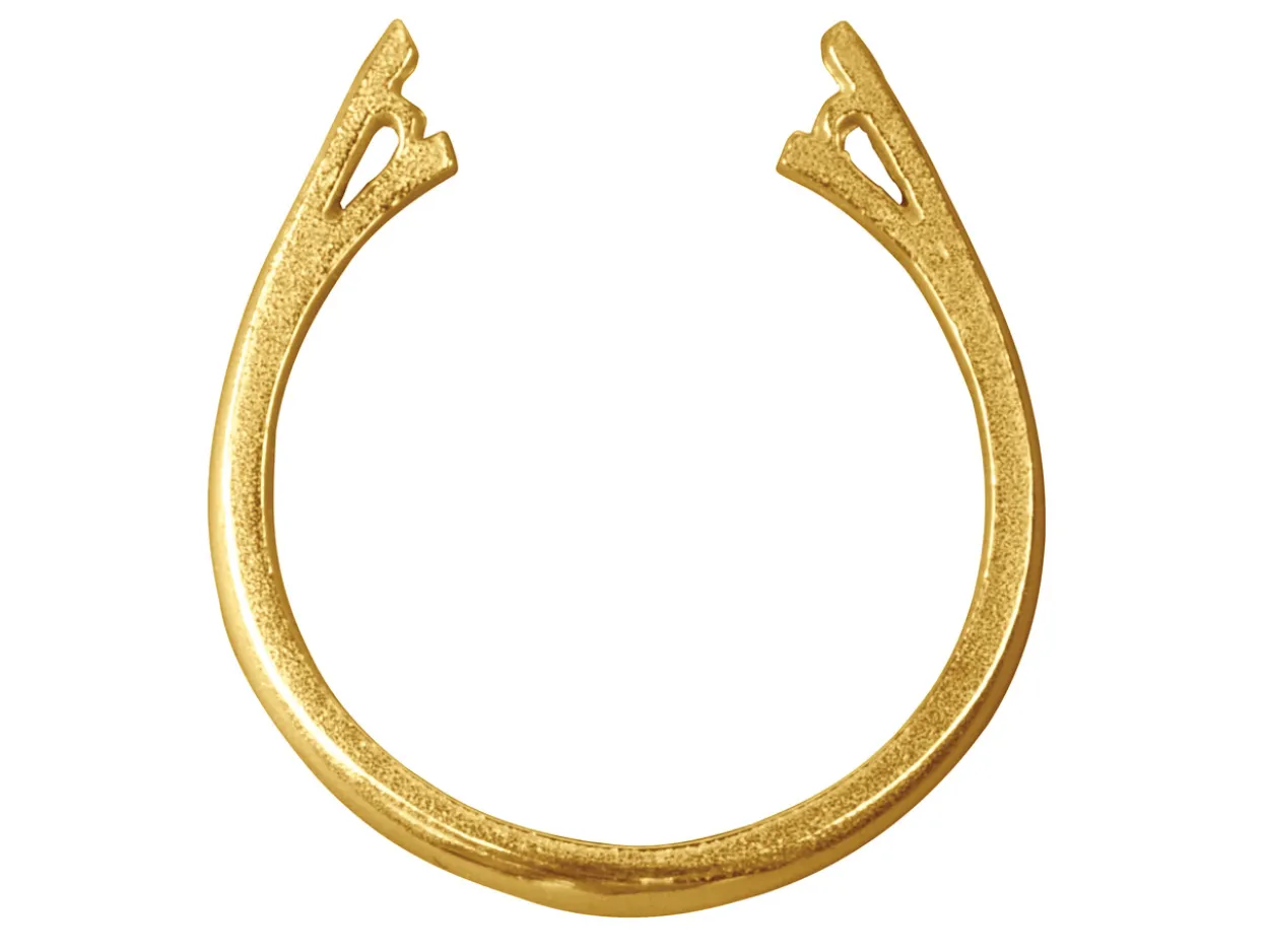 9ct Yellow Gold 3 Stone Ring Shank Size M