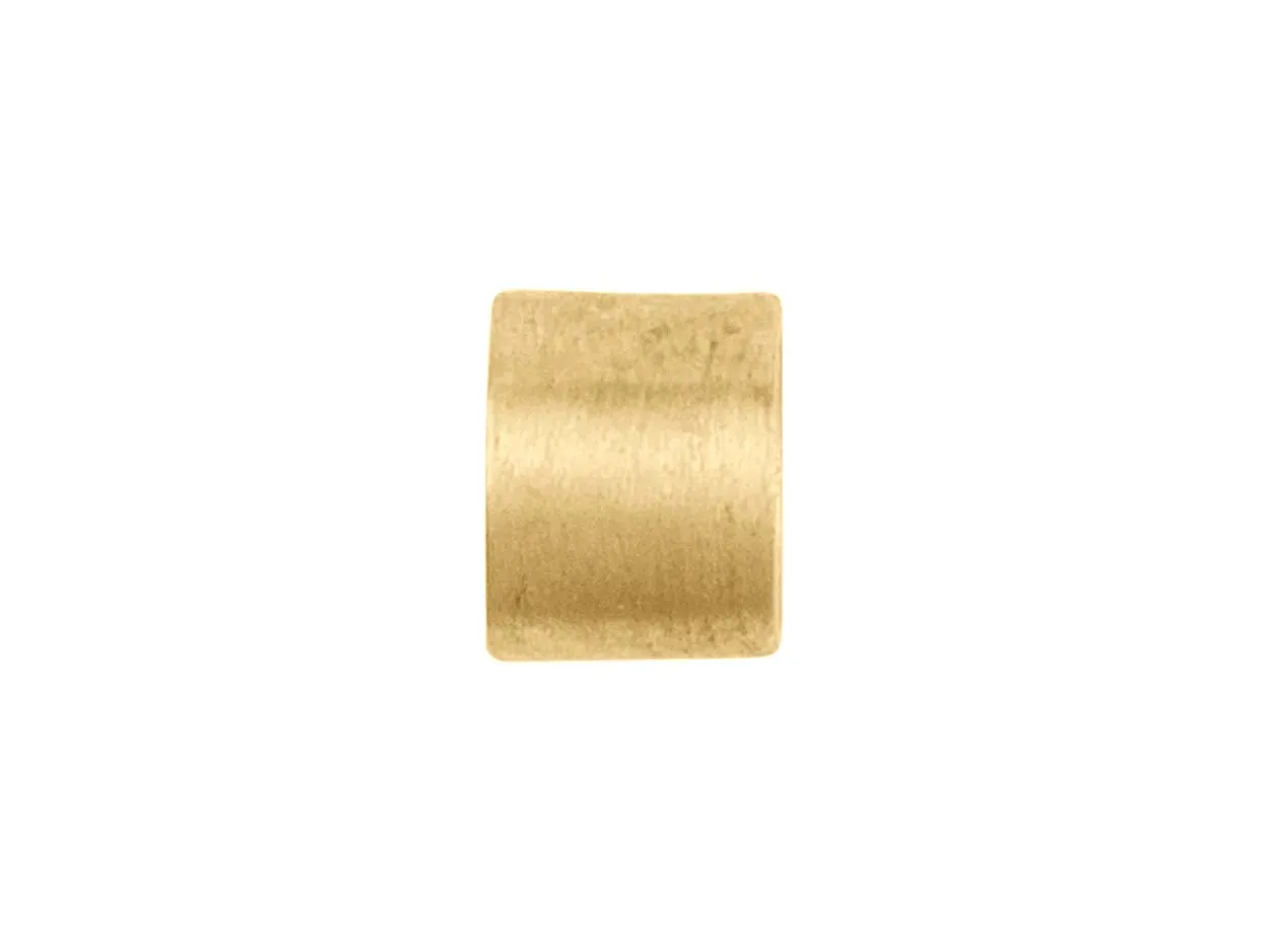 9ct Yellow Gold Tube Setting 5.0mm Semi Finished Cast Collet, 100% Recycled Gold