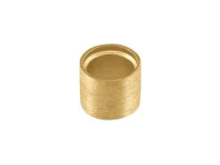 9ct Yellow Gold Tube Setting 6.8mm Semi Finished Cast Collet, 100% Recycled Gold