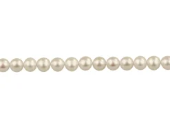 Cultured Pearls Fresh Water, 7-7.5mm, White, Potato Round, 16"/40cm