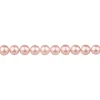 Cultured Pearls Fresh Water, 6-6.5mm, Peach/pink, Potato Round, 16"/40cm