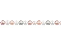 Cultured Pearls Fresh Water, 6-6.5mm, Multicolour, Potato Round, 16"/40cm