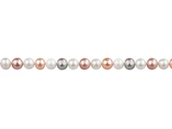 Cultured Pearls Fresh Water, 5-5.5mm, Multicoloured, Potato Round, 16"/40cm