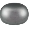 Cultured Pearls Pair Button Half Drilled 8.5-9mm, Peacock Grey, Freshwater