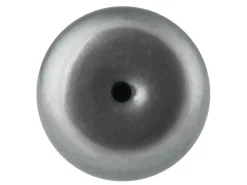 Cultured Pearls Pair Button Half Drilled 8.5-9mm, Peacock Grey, Freshwater