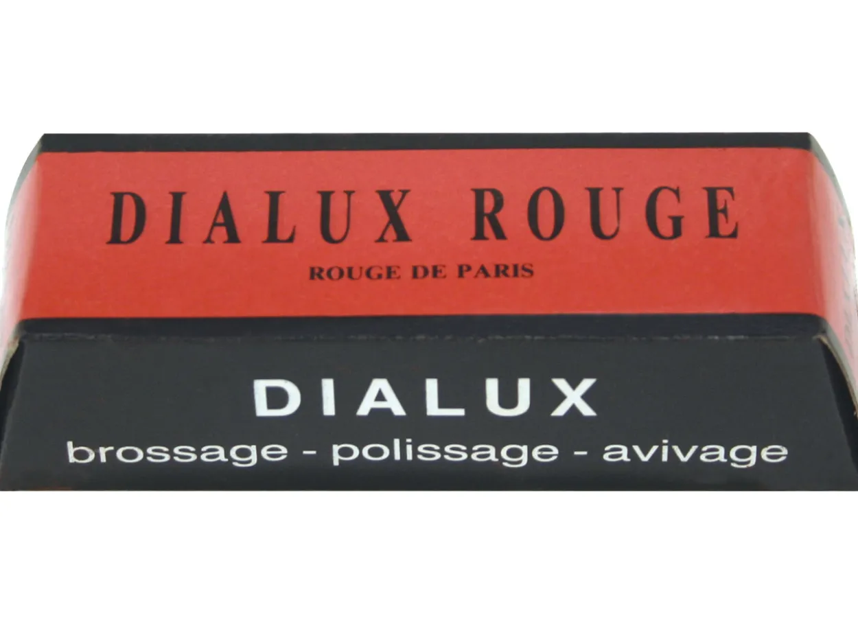 Dialux Red/rouge High-lustre Finishing Compound For Gold And Silver, 100g Bar