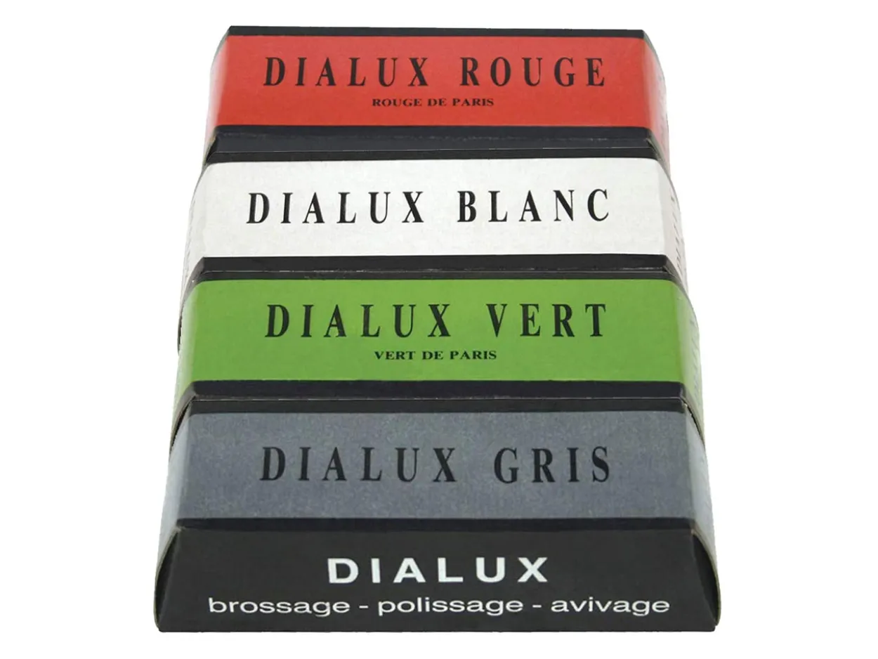 Dialux Set Of 4 Metal Polishing Bars, 4x 100g For Gold, Silver And Other Metals