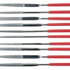 Diamond Files Set Of 10, 140mm/5.5''