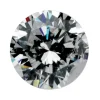 Diamond, Round, H/SI, 25pt/4mm